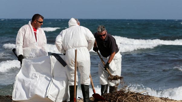 French Riviera launches clean-up as fuel spill reaches beaches French Riviera launches clean-up as fuel spill reaches beaches