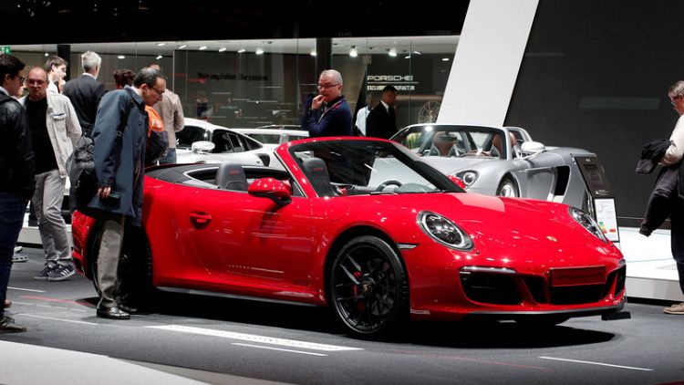 VW's Porsche expects to repeat record vehicle sales this year