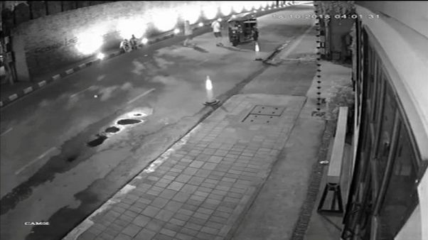 Briton, Canadian arrested in Thailand for graffiti on wall Briton, Canadian arrested in Thailand for graffiti on wall