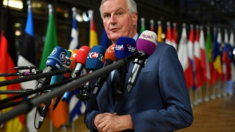 Brexit: la question irlandaise peut faire échouer l'accord, souligne Michel Barnier