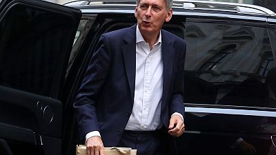 UK posts smaller-than-expected budget deficit in boost for Hammond