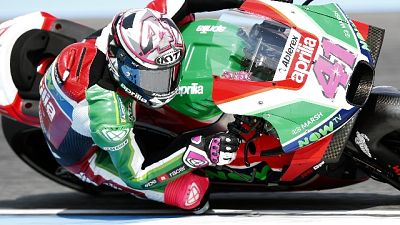 Moto: Aprilia ok in prime libere Motegi Moto: Aprilia ok in prime libere Motegi