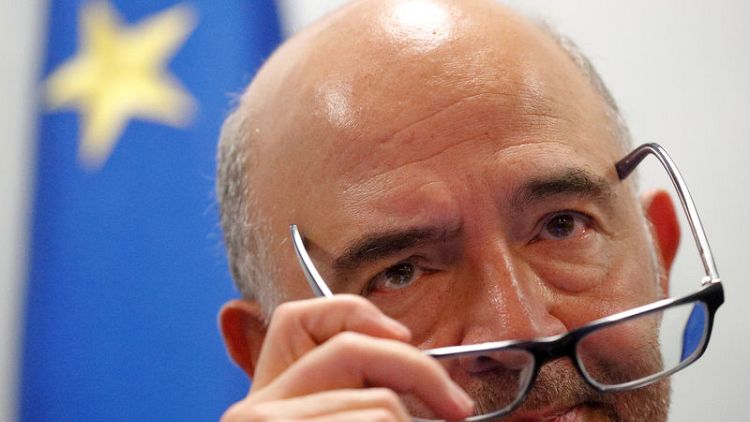 EU's Moscovici says wants to reduce tensions with Italy