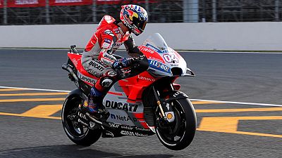 Motorcycling - Dovizioso on pole in Japan, Marquez to start sixth