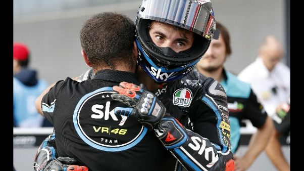 Giappone, Bagnaia centra pole in Moto2 Giappone, Bagnaia centra pole in Moto2