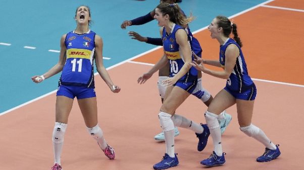Pallavolo: Italia avanti 1-0 su Serbia Pallavolo: Italia avanti 1-0 su Serbia