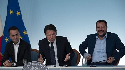 Vertice Conte, Di Maio e Salvini