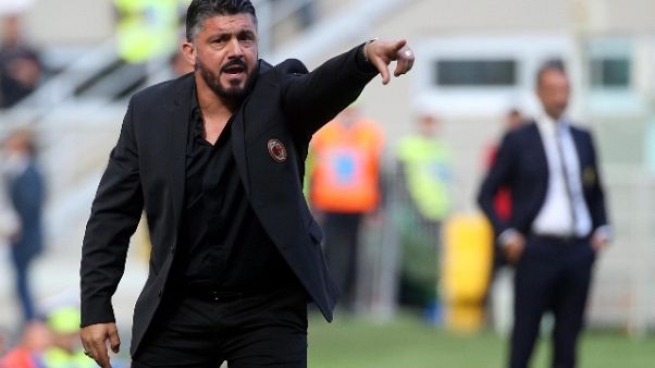 Gattuso, nel derby Milan senza paura Gattuso, nel derby Milan senza paura