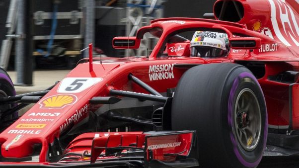 Motor racing - Vettel fastest in final U.S. Grand Prix practice Motor racing - Vettel fastest in final U.S. Grand Prix practice