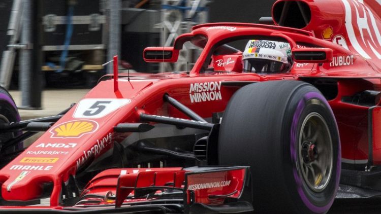 Motor racing - Vettel fastest in final U.S. Grand Prix practice