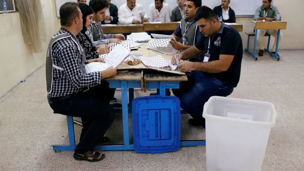 مفوضية الانتخابات :الحزب الديمقراطي الكردستاني الحاكم يتصدر الانتخابات البرلمانية في كردستان العراق مفوضية الانتخابات :الحزب الديمقراطي الكردستاني الحاكم يتصدر الانتخابات البرلمانية في كردستان العراق