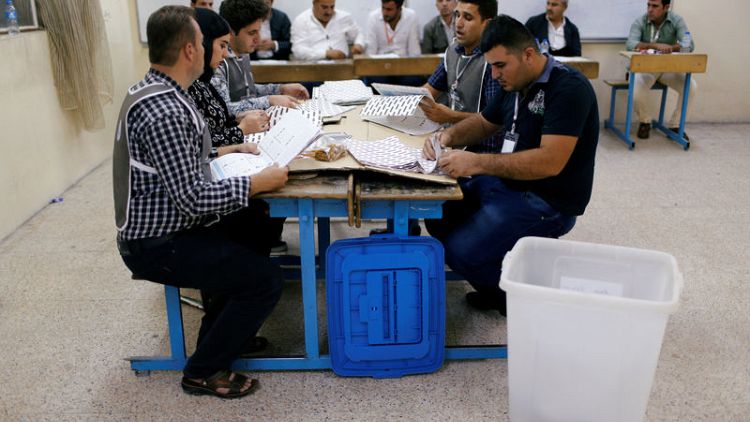 مفوضية الانتخابات :الحزب الديمقراطي الكردستاني الحاكم يتصدر الانتخابات البرلمانية في كردستان العراق