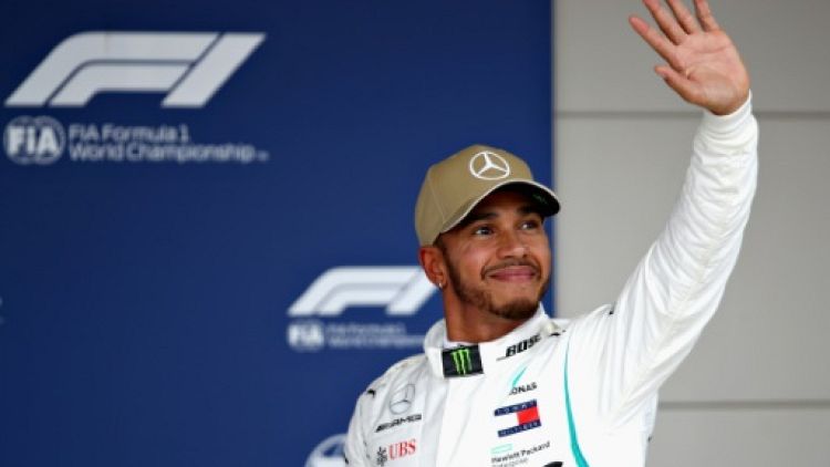 F1: Hamilton en bonne position pour un sacre au GP des Etats-Unis