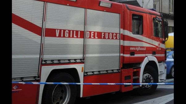 Muore anziana in rogo palazzo Pesaro Muore anziana in rogo palazzo Pesaro