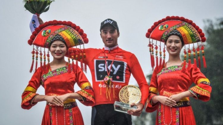 Le cycliste italien Gianni Moscon remporte le Tour de Guangxi