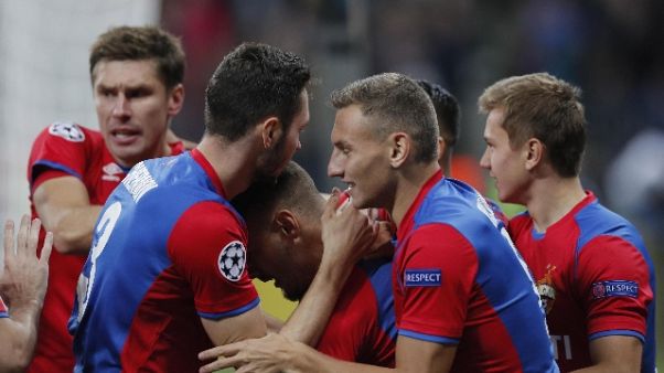 Champions: Cska Mosca sbarcato a Roma Champions: Cska Mosca sbarcato a Roma