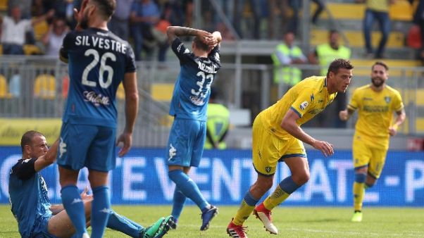 Serie A: Frosinone-Empoli 3-3 Serie A: Frosinone-Empoli 3-3