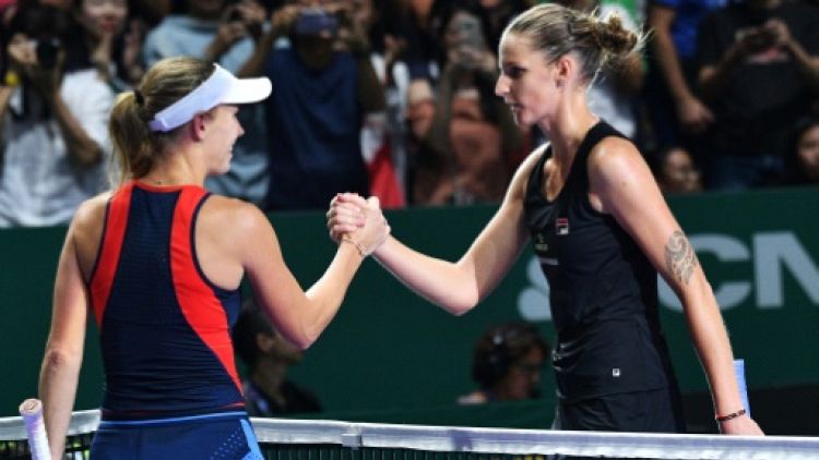 Masters de Singapour: Wozniacki, tenante du titre, perd d'entrée