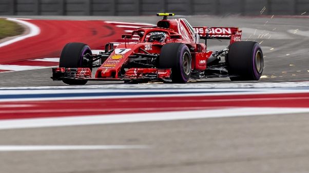 F1: Usa, vince Raikkonen, Hamilton 3/o F1: Usa, vince Raikkonen, Hamilton 3/o