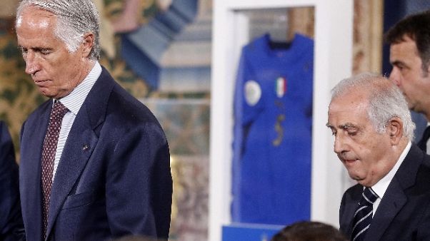 Figc: Malagò "stop litigi" Figc: Malagò "stop litigi"