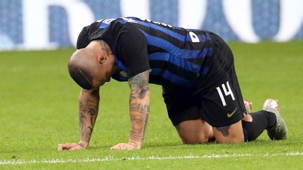 Nainggolan, stop di settimane Nainggolan, stop di settimane