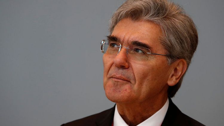 Siemens CEO Kaeser says he will not attend Saudi investment conference