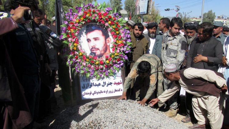 Brother appointed to succeed killed Afghan commander