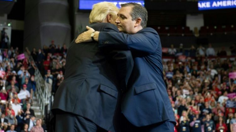 Au Texas, Trump soutient son ex-rival, "Ted le magnifique"
