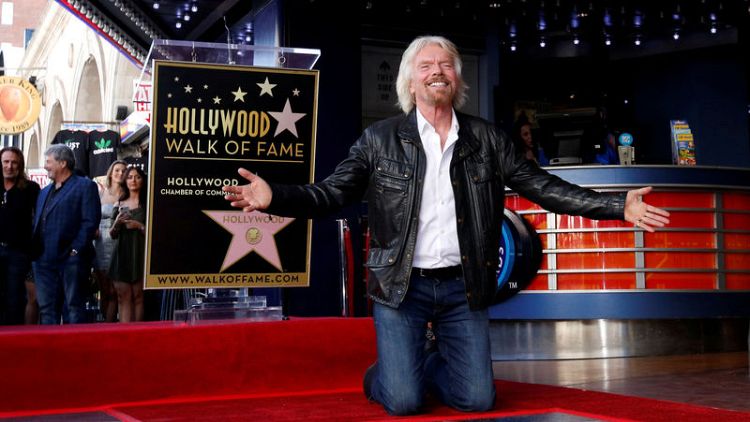 Branson steps down from role as chairman of Virgin Hyperloop - statement