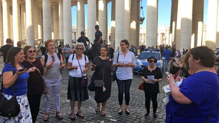 Vatican 'suffragettes' want vote, change, in a man's Church