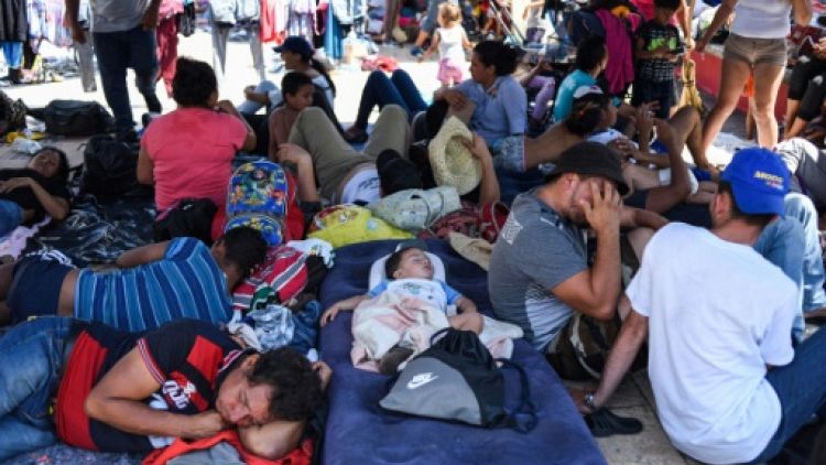 Les migrants honduriens repartent, les tensions américano-mexicaines aussi
