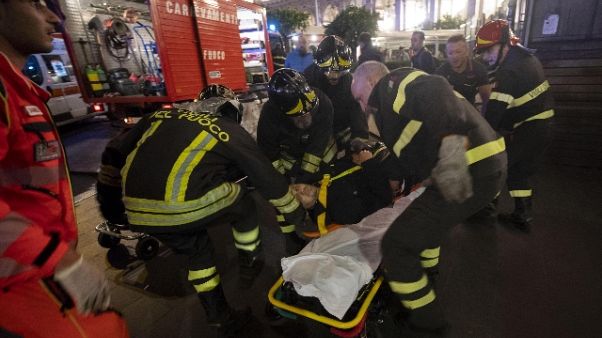 Raggi, città accanto a feriti Raggi, città accanto a feriti