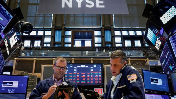 Stocks fall on global worries while Treasuries rise Stocks fall on global worries while Treasuries rise