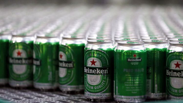 Heineken beer sales rise in every region, outlook held