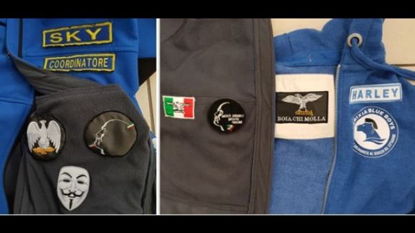 Simboli fascisti,perquisita associazione Simboli fascisti,perquisita associazione