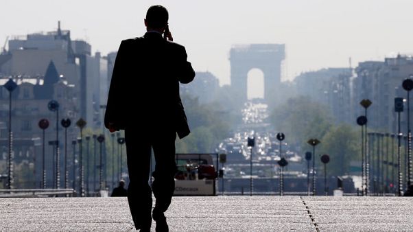 Euro zone businesses hit the brakes in October Euro zone businesses hit the brakes in October