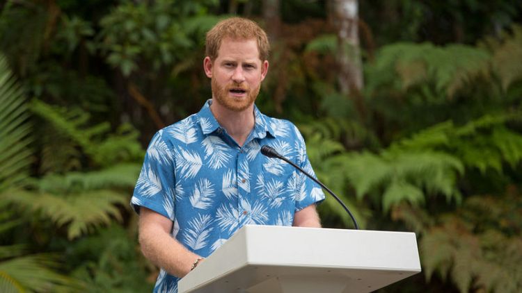الأمير البريطاني هاري يسلط الضوء على تهديد تغير المناخ في فيجي