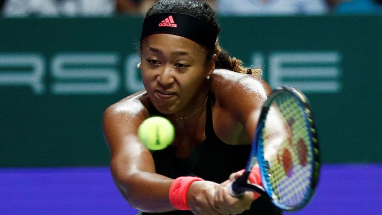 Tennis - Osaka pins Singapore losses on serving woes
