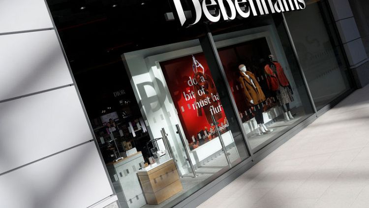 Debenhams to report almost 500 million sterling loss - Sky News, citing sources