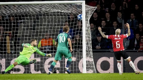 Champions: Psv Eindhoven-Tottenham 2-2 Champions: Psv Eindhoven-Tottenham 2-2