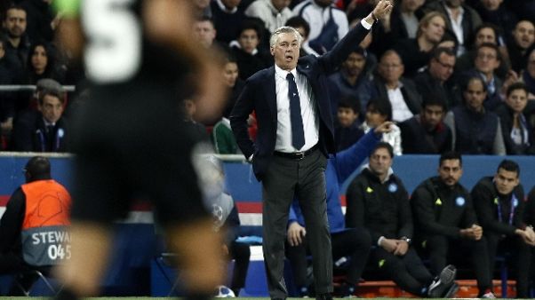 Napoli: Ancelotti, nulla da rimproverare Napoli: Ancelotti, nulla da rimproverare