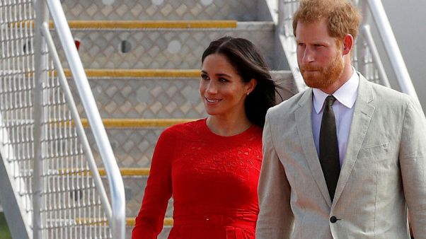 Tongan princess greets Harry and Meghan in South Pacific nation Tongan princess greets Harry and Meghan in South Pacific nation