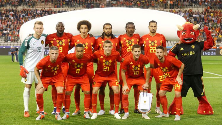 Belgium take outright top spot in FIFA rankings