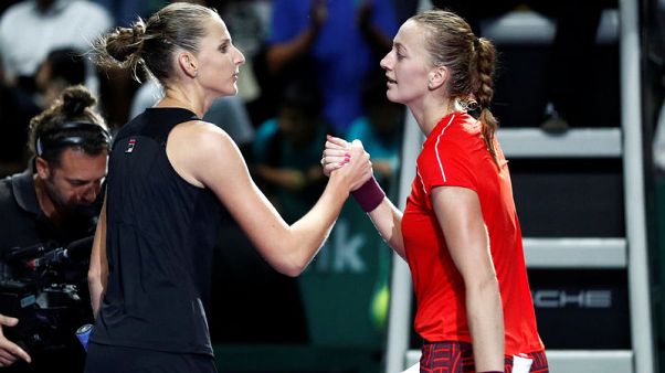 Pliskova eases past Kvitova to book semi-final berth Pliskova eases past Kvitova to book semi-final berth