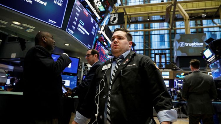 Equities' slide sends bonds, gold higher, dents greenback