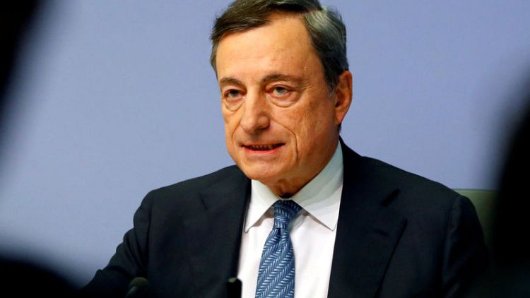 ECB's Draghi alarm over Italian banks 'improper' - League lawmaker