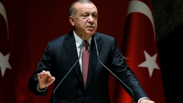 Le président turc Recep Tayyip Erdogan à Ankara, le 26 octobre 2018