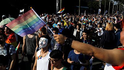 Hundreds of thousands march for marriage equality in Taiwan amid referendum debate