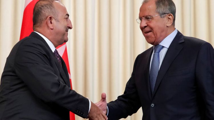 Turkish foreign minister met Russian counterpart ahead of Syria summit - CNN Turk