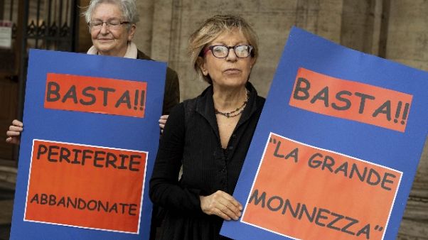 "Roma dice basta' sit in contro degrado "Roma dice basta' sit in contro degrado